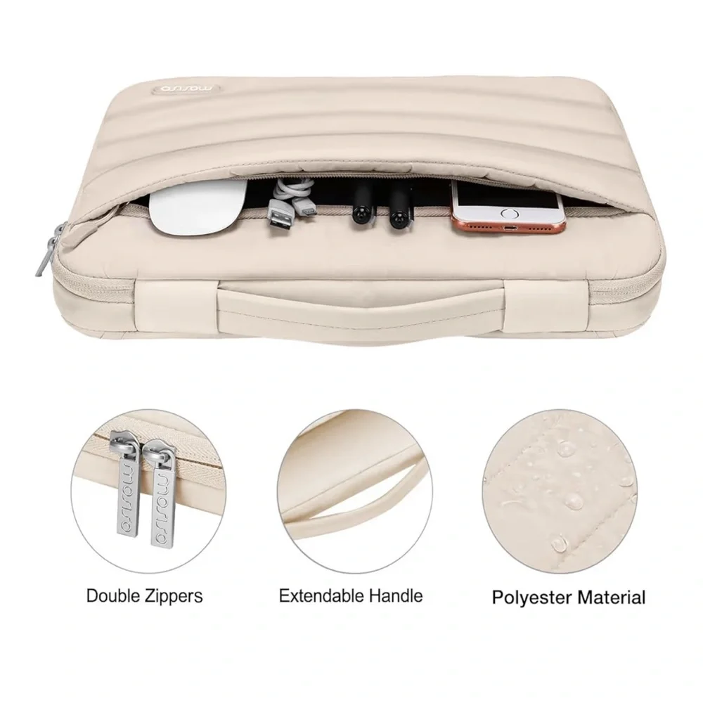 Mosiso MacBook Cream Skin and Accessories Set